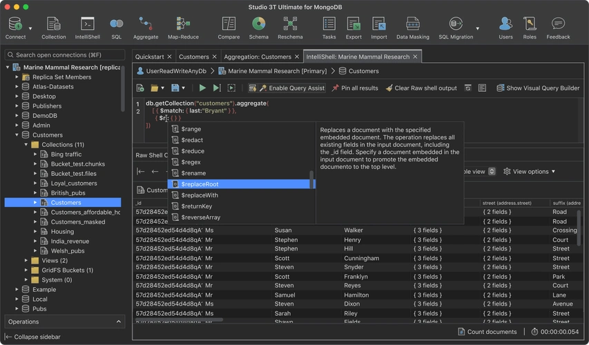 Studio 3T开发工具